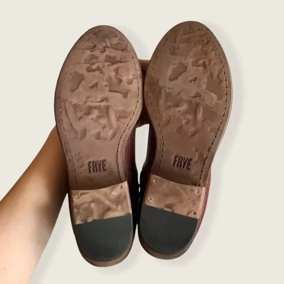 Frye Carson Piping Redwood Leather Tall RidingBoot - Picture 13 of 15